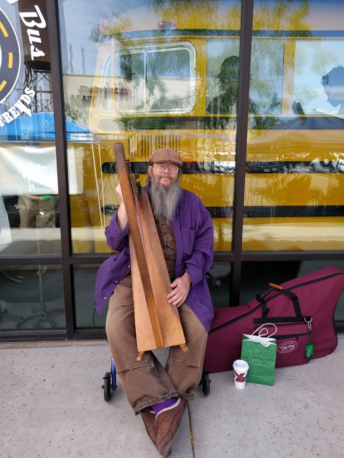 Busking in El Paso 2019